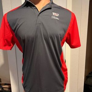 Cadillac embroiled sport tec polo XL